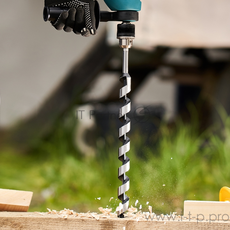 Сверло винтовое по дереву 26х460 мм (шестигранный хвостовик) REXANT