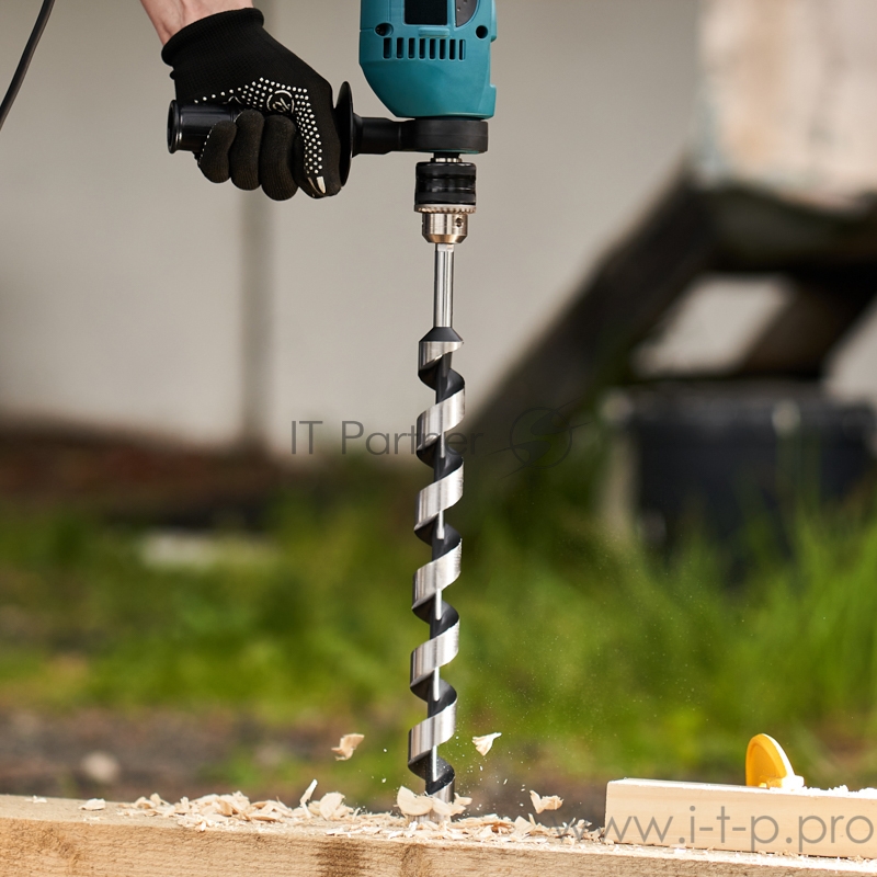 Сверло винтовое по дереву 32х460 мм (шестигранный хвостовик) REXANT