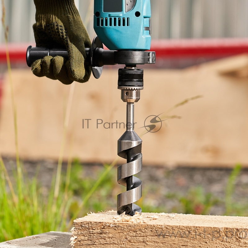 Сверло винтовое по дереву 40х230 мм (шестигранный хвостовик) REXANT