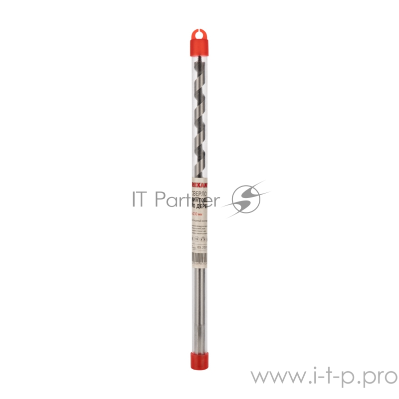 Сверло винтовое по дереву 8х230 мм (шестигранный хвостовик) REXANT