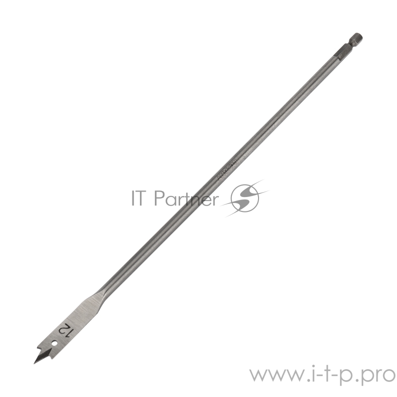 Сверло перовое по дереву 12х300 мм (шестигранный хвостовик) REXANT