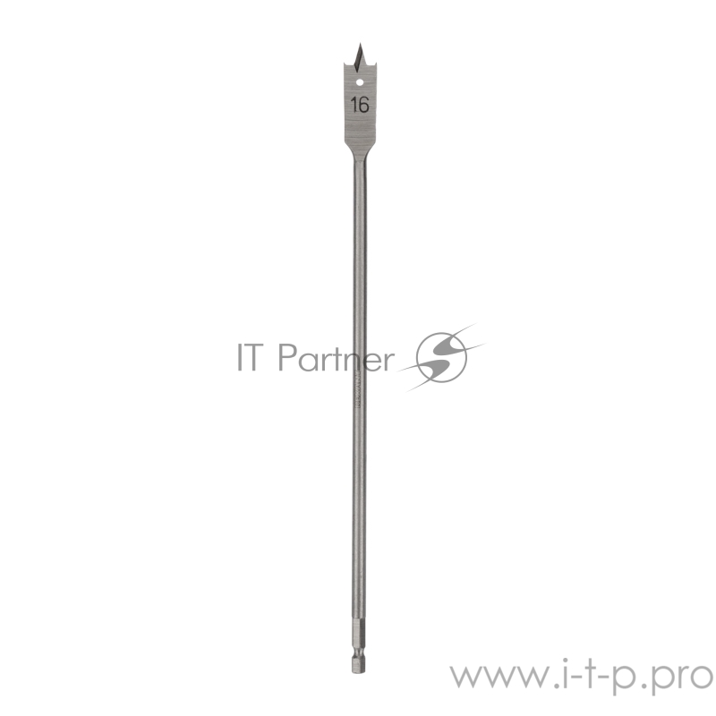 Сверло перовое по дереву 16х300 мм (шестигранный хвостовик) REXANT