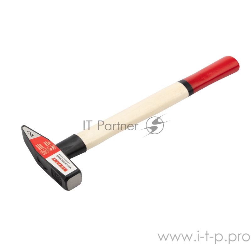 Молоток слесарный REXANT с деревянной рукояткой 300 г