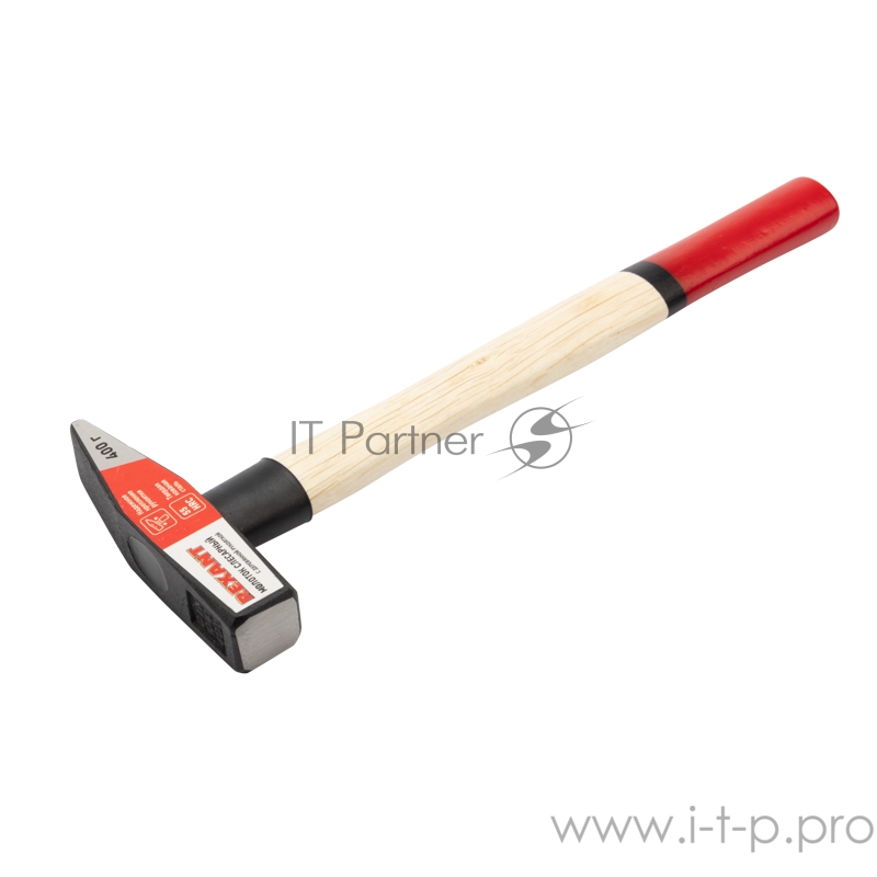 Молоток слесарный REXANT с деревянной рукояткой 400 г