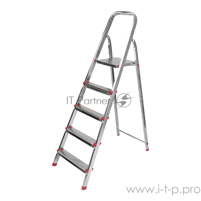 Стремянка металлическая 5 ступенек, усиленный профиль REXANT