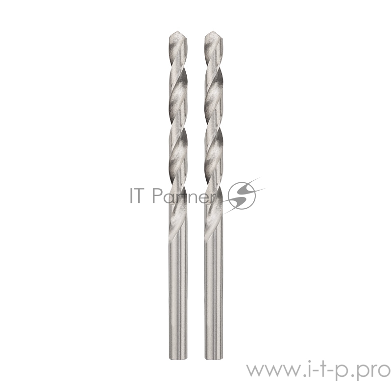 Сверло по металлу 2 мм HSS (2 шт. в упаковке) DIN 338 REXANT