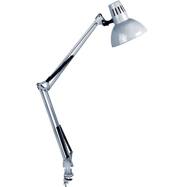 Camelion Настольные светильники Camelion KD-312 C03 серебро (Светильник настольный,230V 60W, E27)