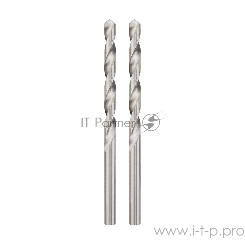 Сверло по металлу 3,0 мм HSS (2 шт. в упаковке) DIN 338 REXANT