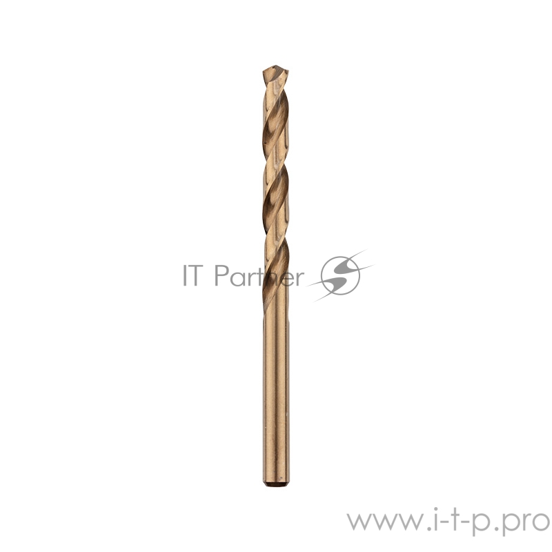Сверло по металлу 5 мм «Кобальт» (сталь HSS-Co 5% M35 P6M5K5) (1 шт. в блистере) DIN 338 REXANT