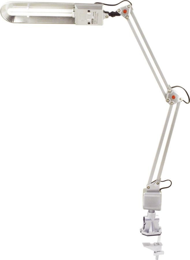 Camelion Настольные светильники Camelion KD-017C С03 серебро (Светильник настольный,230V 11W)