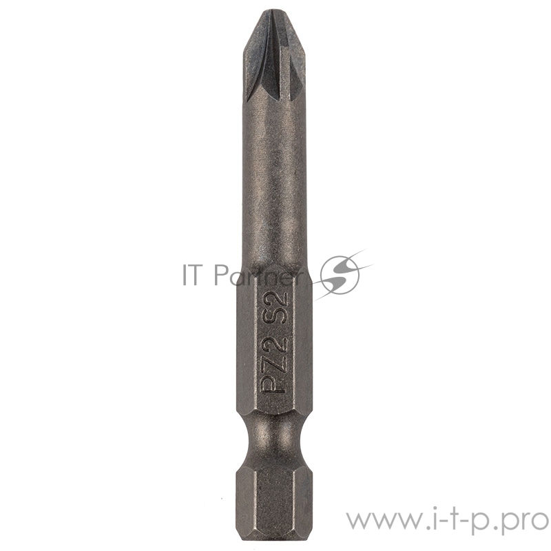 Бита PZ2*50 мм для шуруповерта сталь S2 (упак. 10 шт.) REXANT