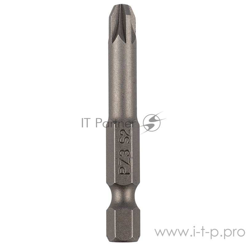 Бита PZ3*50 мм для шуруповерта сталь S2 (упак. 10 шт.) REXANT