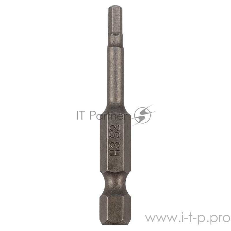 Бита шестигранная HEX-3*50 мм для шуруповерта сталь S2 (упак. 10 шт.) REXANT
