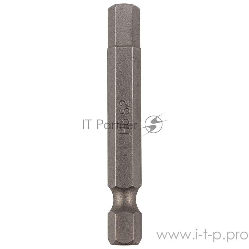 Бита шестигранная HEX-6*50 мм для шуруповерта сталь S2 (упак. 10 шт.) REXANT