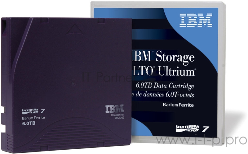 Ленточный носитель информации на магнитной ленте IBM LTO7 IBM LTO-7 Ultrium 6 TB / 15 T