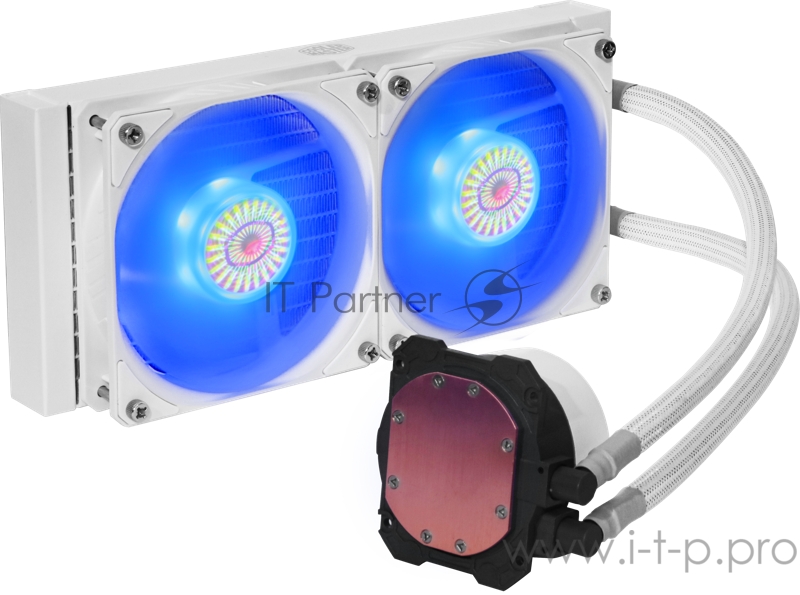 Система охлаждения Cooler Master MASTERLIQUID ML240L V2 RGB White Edition