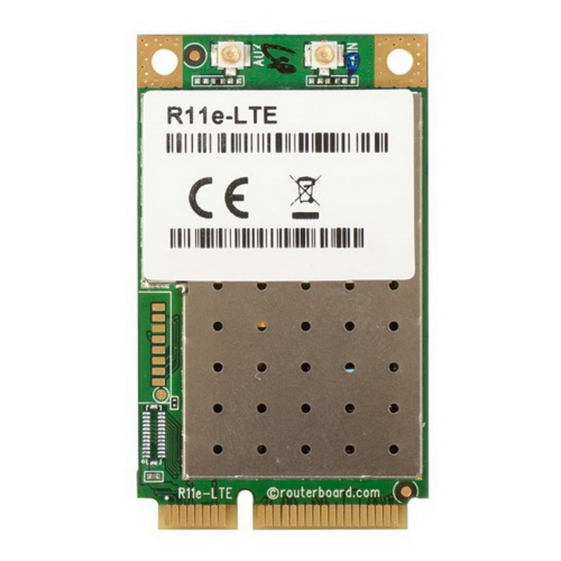 Сетевое оборудование MikroTik R11e-LTE Радиокарта miniPCIe LTE