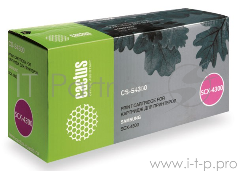Расходные материалы CACTUS MLT-D109S Картридж CACTUS (CS-S4300) для принтеров SCX-4300, черный, 2500 стр.