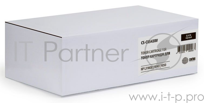 Расходные материалы CACTUS CS-C8543XV Картридж для принтеров HP LJ 9000/9040/9050, 30К (восстан)