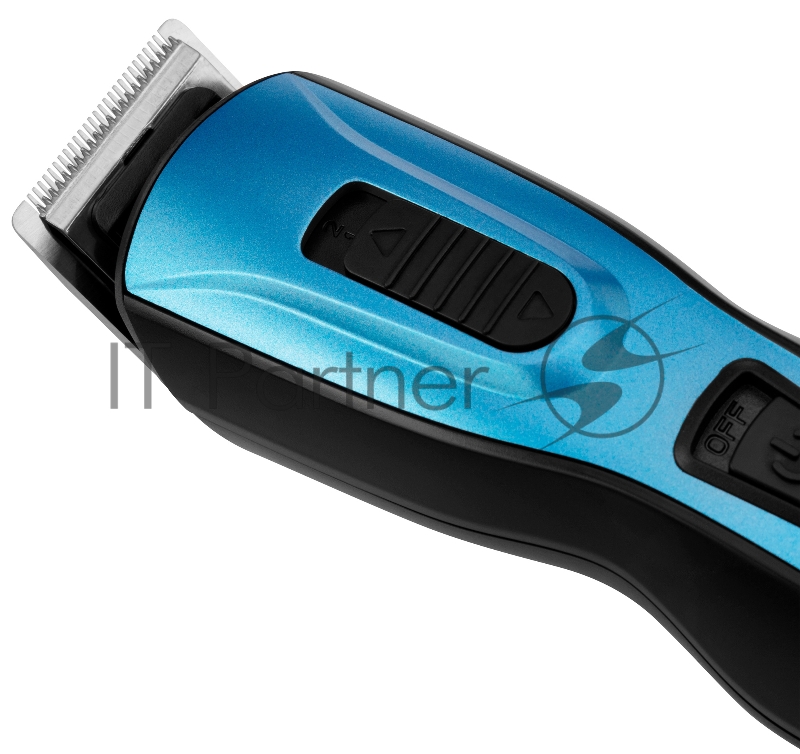 Машинка для стрижки Starwind SHC 4379 синий/черный 3Вт (насадок в компл:8шт)