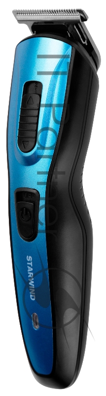 Машинка для стрижки Starwind SHC 4379 синий/черный 3Вт (насадок в компл:8шт)