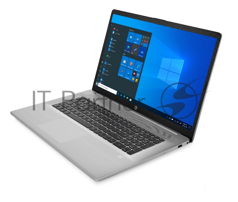 Ноутбук HP 470 G8 <3S8S2EA> i5-1135G7 (2.4)/8G/256G SSD/17.3FHD AG 300nit 60Hz/Int:Intel Iris Xe/Backlit/Win10 Pro Asteroid Silver