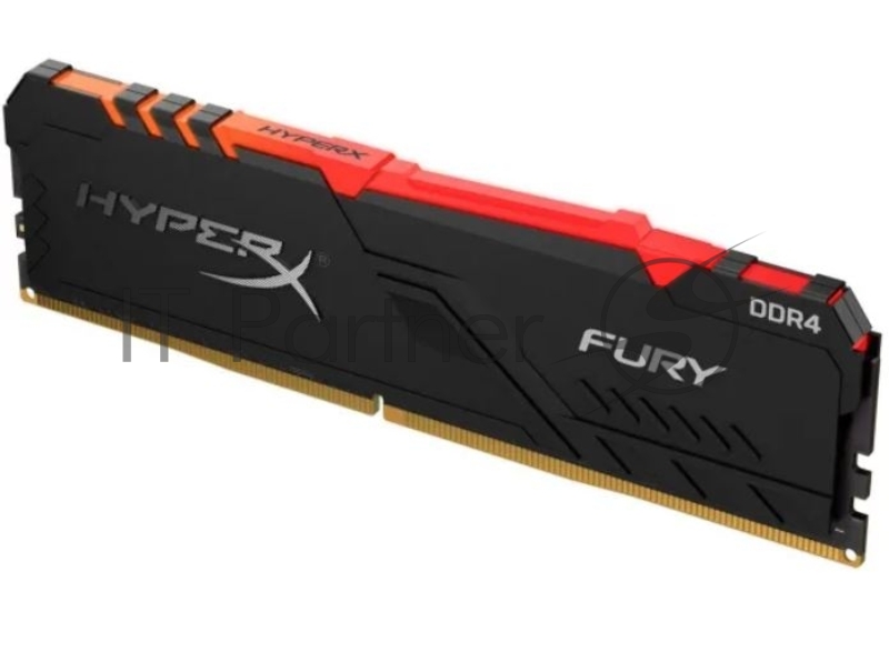 Память оперативная Kingston 8GB 2666MHz DDR4 CL16 DIMM FURY Beast RGB