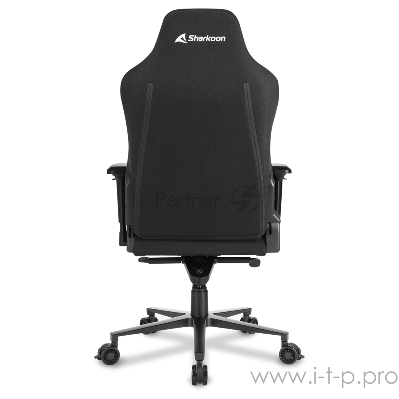 Игровое кресло чёрное Sharkoon Skiller SGS40 fabric (ткань, 4D, газлифт 4 кл.)