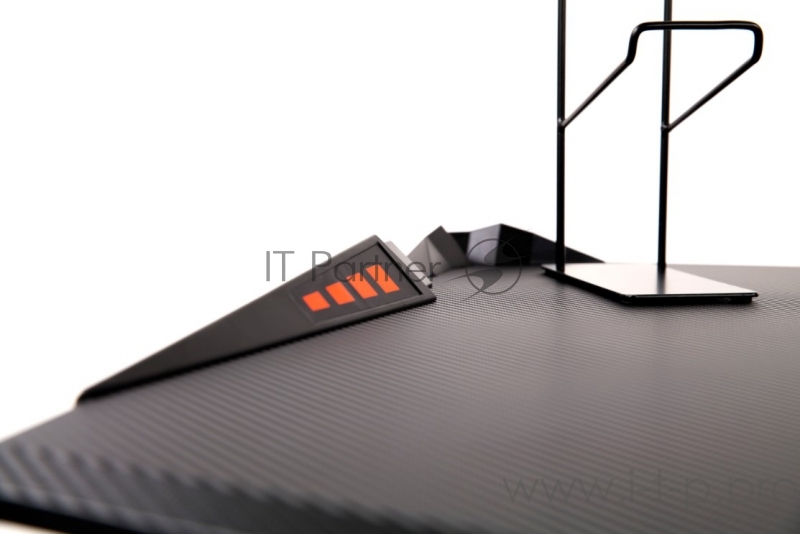 Игровой стол Skyland SKILL CTG-001 чёрно-красный (1200 x 600 x 750 мм, МДФ, металл, карбон)