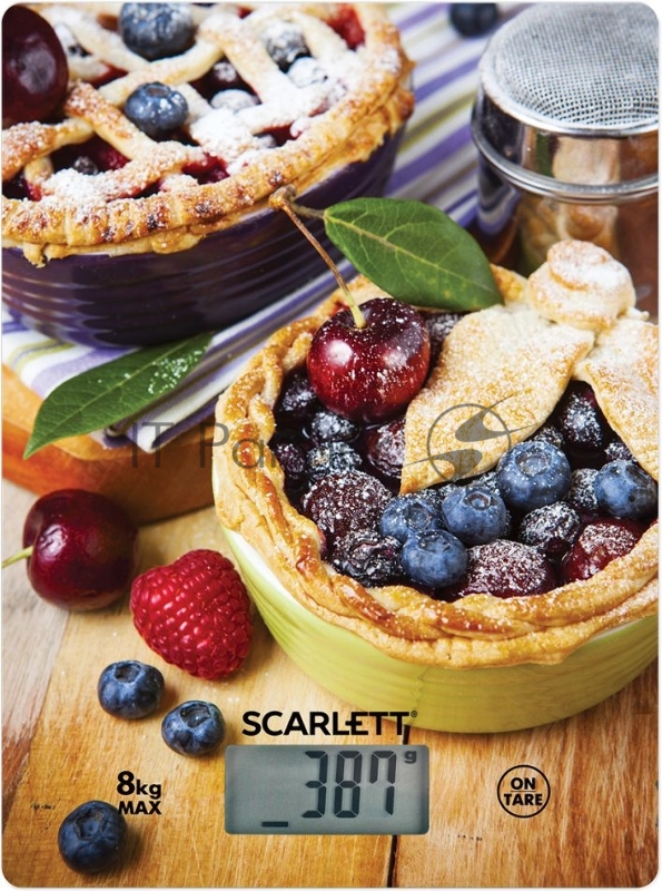 Весы кухонные электронные Scarlett SC-KS57P59 рисунок