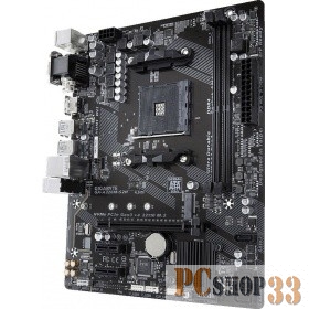 Материнская плата Gigabyte GA-A320M-S2H (v1.1) RTL {2 x DDR4 DIMM SDRAM, GbE LAN, 1 x PCI, 2 x PCI-E x1,1 x PCI-E x16, 6 x USB 2.0, 6 x USB 3.1, VGA, DVI, HDMI}