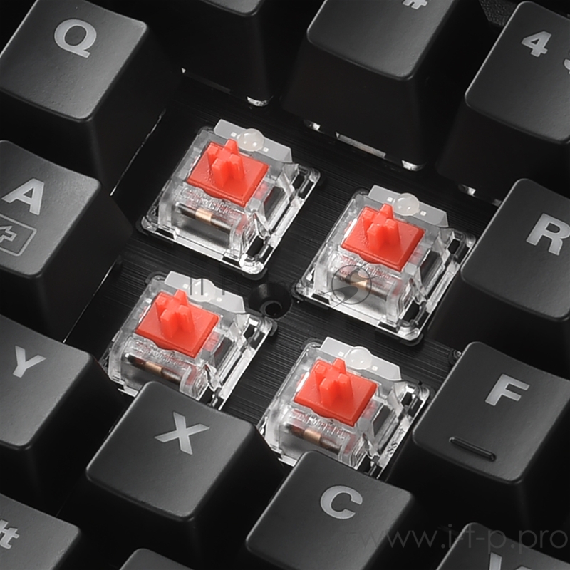 Игровая клавиатура Sharkoon Shark Skiller Mech SGK30 (Kailh Red switches, RGB подсветка, USB)