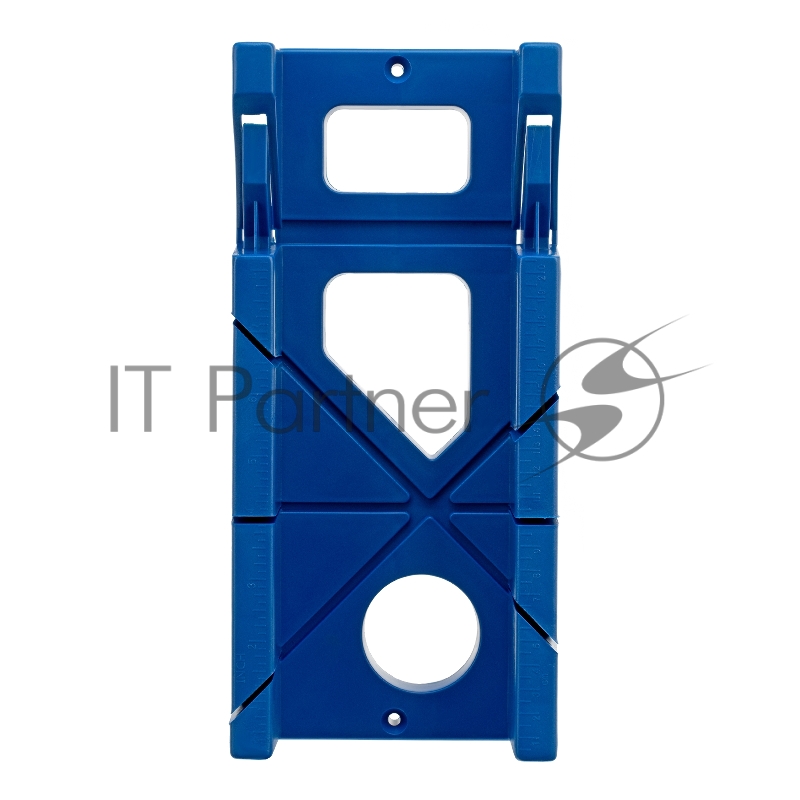 Стусло СИБРТЕХ пластиковое синее,4 угла для запила+пила 350мм//СИБРТЕХ 22536