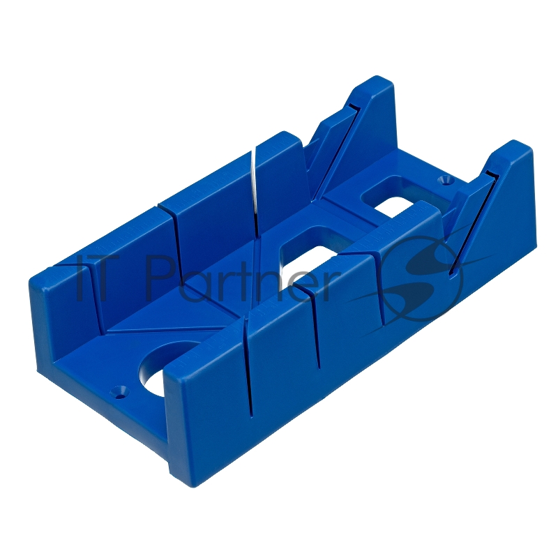 Стусло СИБРТЕХ пластиковое синее,4 угла для запила+пила 350мм//СИБРТЕХ 22536