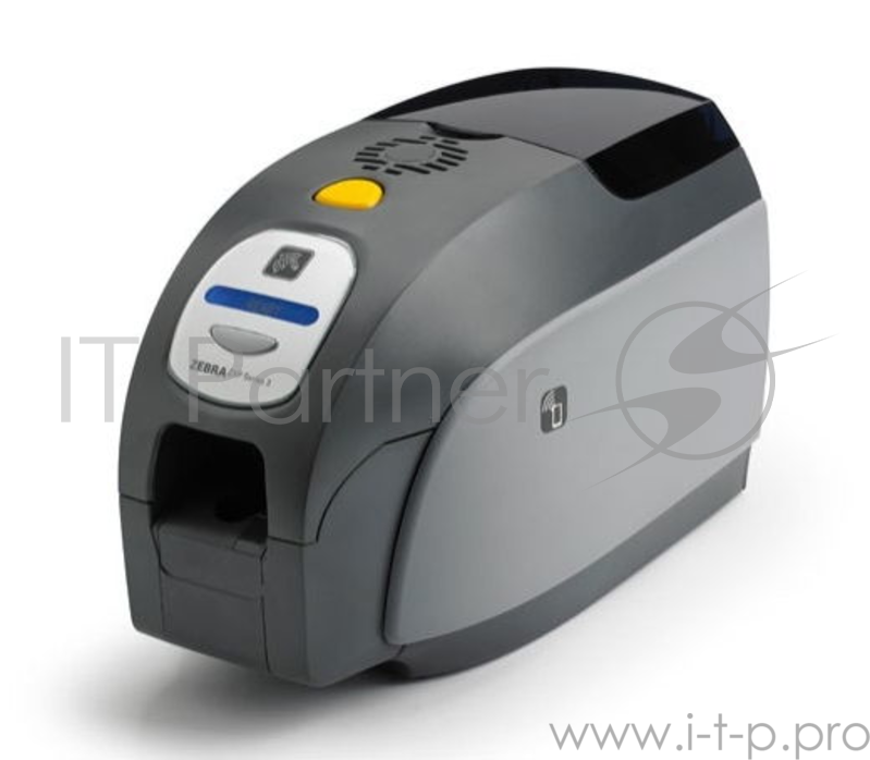 Термосублимационный принтер Zebra ZXP3, для печати пластиковых карт, черный (USB)
