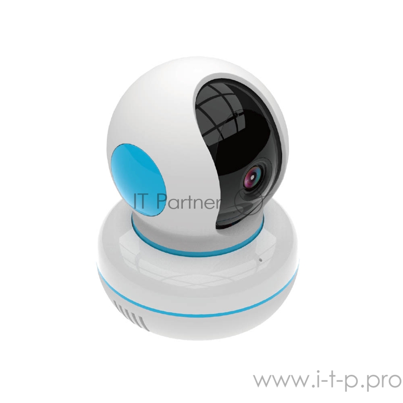 HIPER Smart camera HIPER IoT Cam M3/Умная поворотная Wi-Fi камера внутренняя/Поворот по двум осям/Wi-Fi/micro-SD до 128Гб/AVCHD 720p/AC 100-250V DC 5V/1.6A/внутри помещений/IoT Cam M3