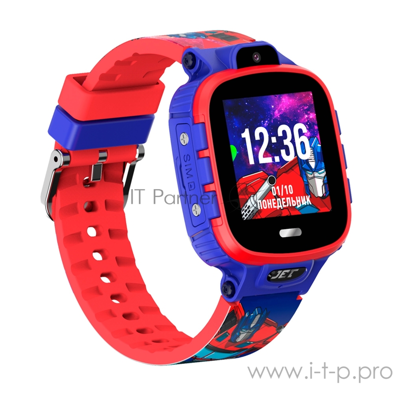 Наручный смарт-браслет JET KID Transformers (Optimus Prime)