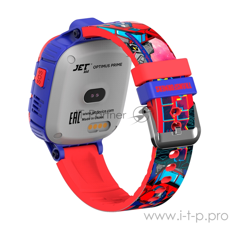 Наручный смарт-браслет JET KID Transformers (Optimus Prime)
