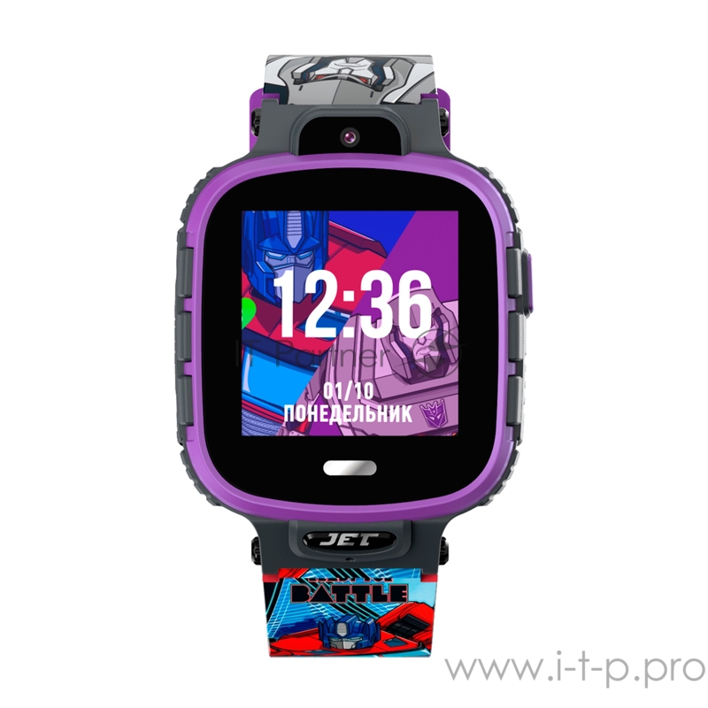 Наручный смарт-браслет JET KID Transformers (Optimus VS Megatron)