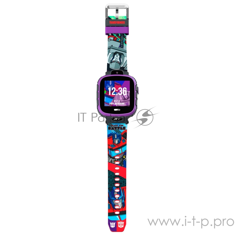 Наручный смарт-браслет JET KID Transformers (Optimus VS Megatron)