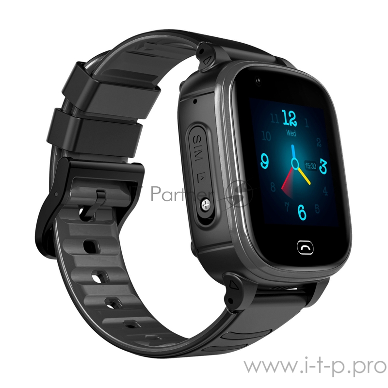 Наручный смарт-браслет JET KID Vision 4G черный+серый