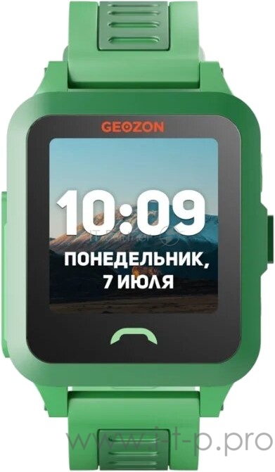 Смарт-часы Geozon часы детские ACTIVE green