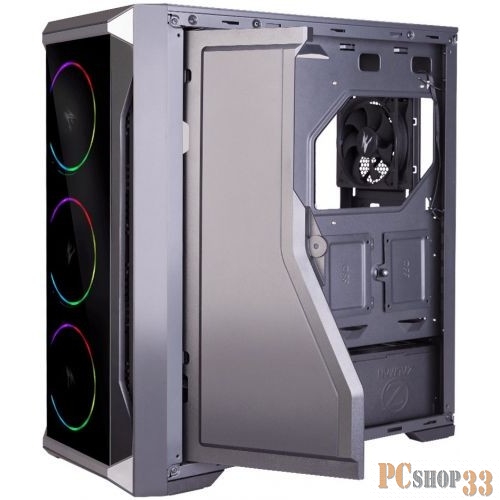 Корпус ZALMAN Z8 TG (2xUSB + USB 3.0, 2xAudio, 4x120мм FAN, прозрачная стенка-закаленное стекло, ATX, без БП)