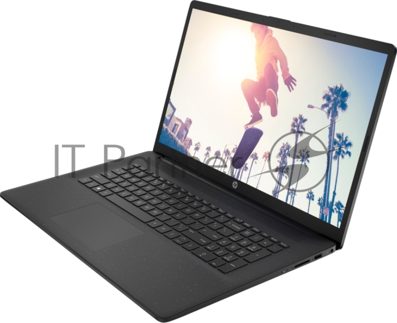 Ноутбук 17.3 HD+ HP 17-cp0091ur black (AMD Athlon 3050U/4Gb/256Gb SSD/noDVD/VGA int/DOS) (4D4B5EA)