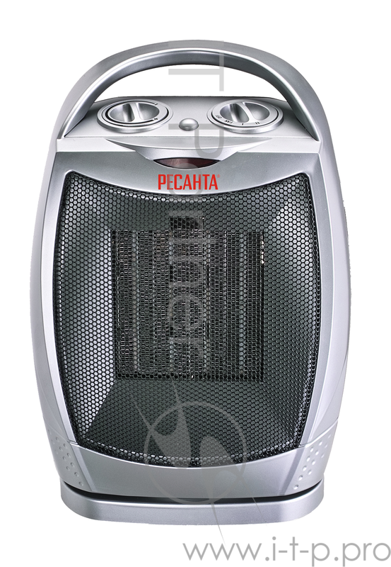 Тепловые пушки Ресанта ТВК-2 67/2/4 Тепловентилятор { керамический с поворотным механизмом, вентилятор/900/1800 Вт, защита от перегрева, защита от опракидования }