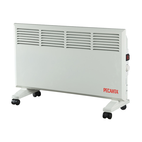 Тепловые пушки Ресанта ОК-1700 67/4/3 Конвектор { 220-230В, 50Гц, крепление на стенку + на ножках , 850/1700 Вт, 5 кг }