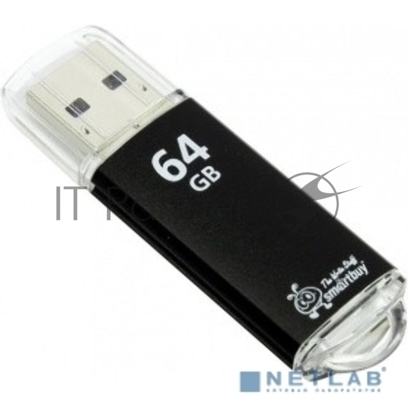 Флеш карта Smartbuy USB Drive 64Gb V-Cut Black SB64GBVC-K3