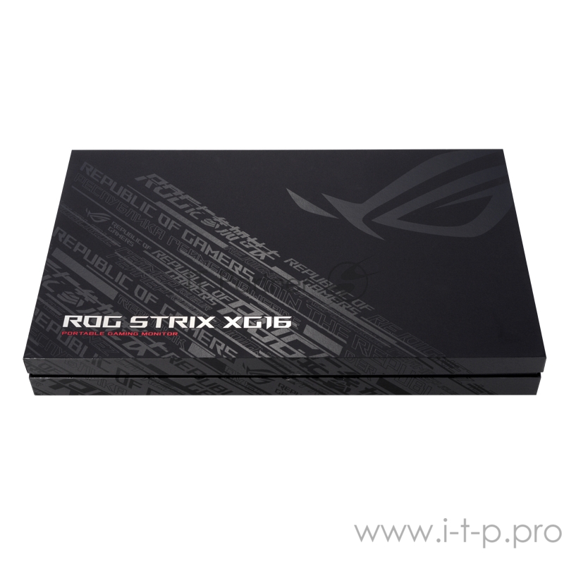 Монитор LCD 15.6” ROG Strix XG16AHPE / FHD (1920x1080)/ IPS/ 144Hz/ G-Sync compatible/ USB-C/ Micro-HDMI/ Built-in 7800 mAh battery