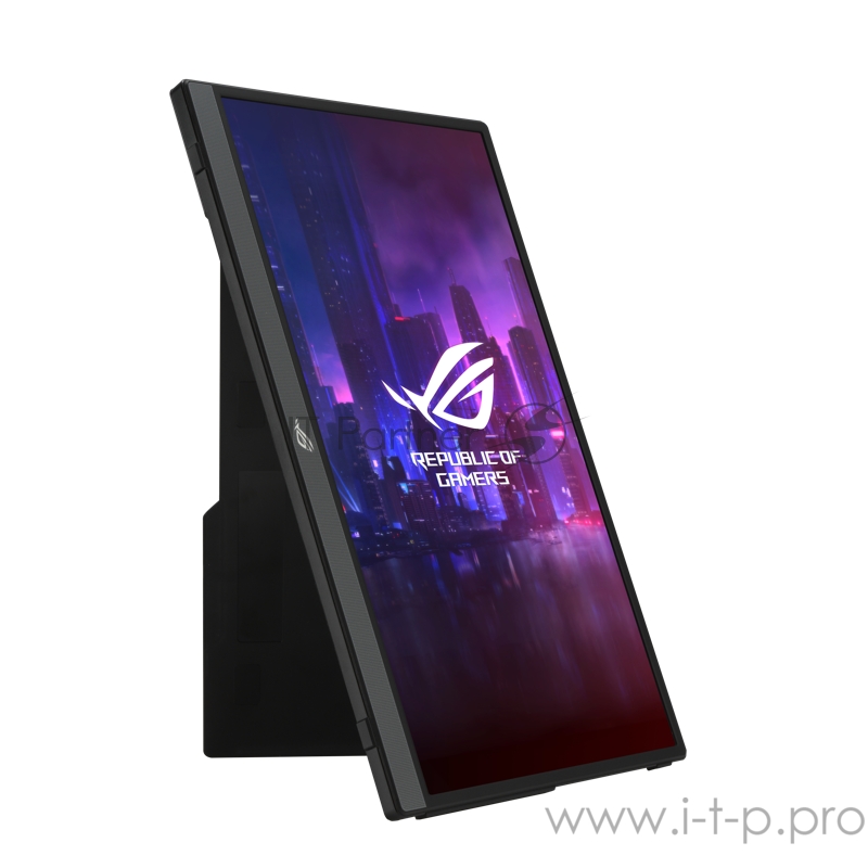 Монитор LCD 15.6” ROG Strix XG16AHPE / FHD (1920x1080)/ IPS/ 144Hz/ G-Sync compatible/ USB-C/ Micro-HDMI/ Built-in 7800 mAh battery