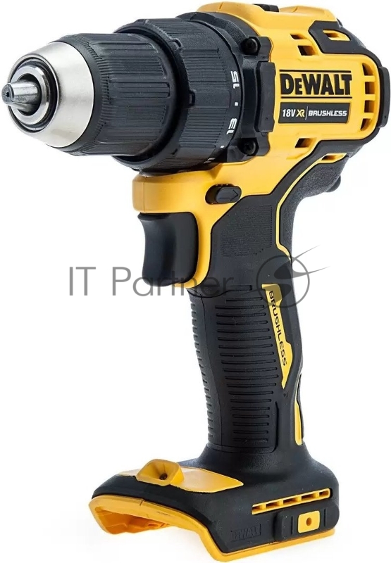 Дрель-шуруповерт DeWalt DCD708N-XJ бесщеточная 340 Вт, без батарей и ЗУ